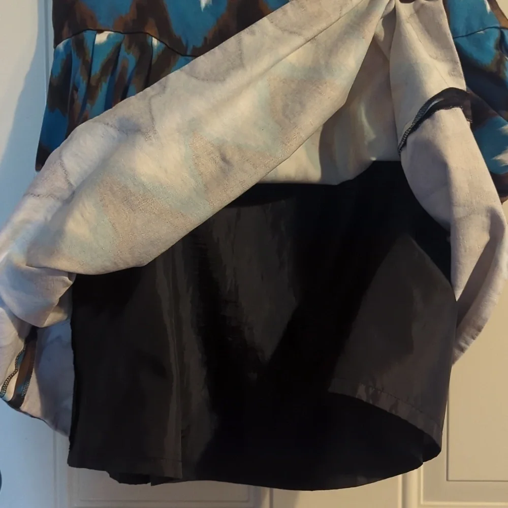 Worthington Stretch Chevron Southwestern feel Swinging Mini - Size 14 - Picture 9 of 12